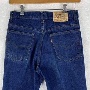 Vtg Levis Jeans Mens 32x33 (31x31.5) Bootcut Orange Tab 20517-0217 Denim USA 80s